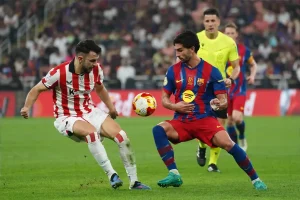 Barcelona arrasa Athletic Club com uma vitória esmagadora na supertaça espanhola