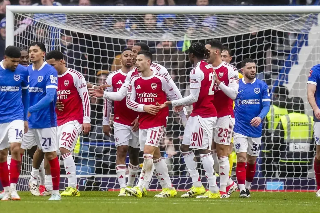 Arteta elogia Martinelli após hat-trick na vitória do Arsenal na FA Cup