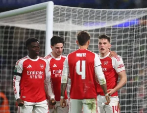 Gyokeres brilha com golo pelo Arsenal na vitória nas meias-finais frente ao Chelsea
