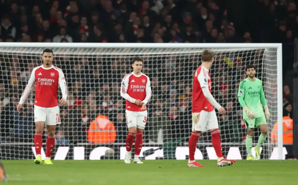 Patrick Vieira questiona a ‘força mental’ do Arsenal na corrida pelo título da Premier League