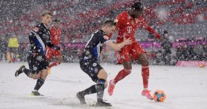 Mau tempo invernal ameaça jogos da Bundesliga