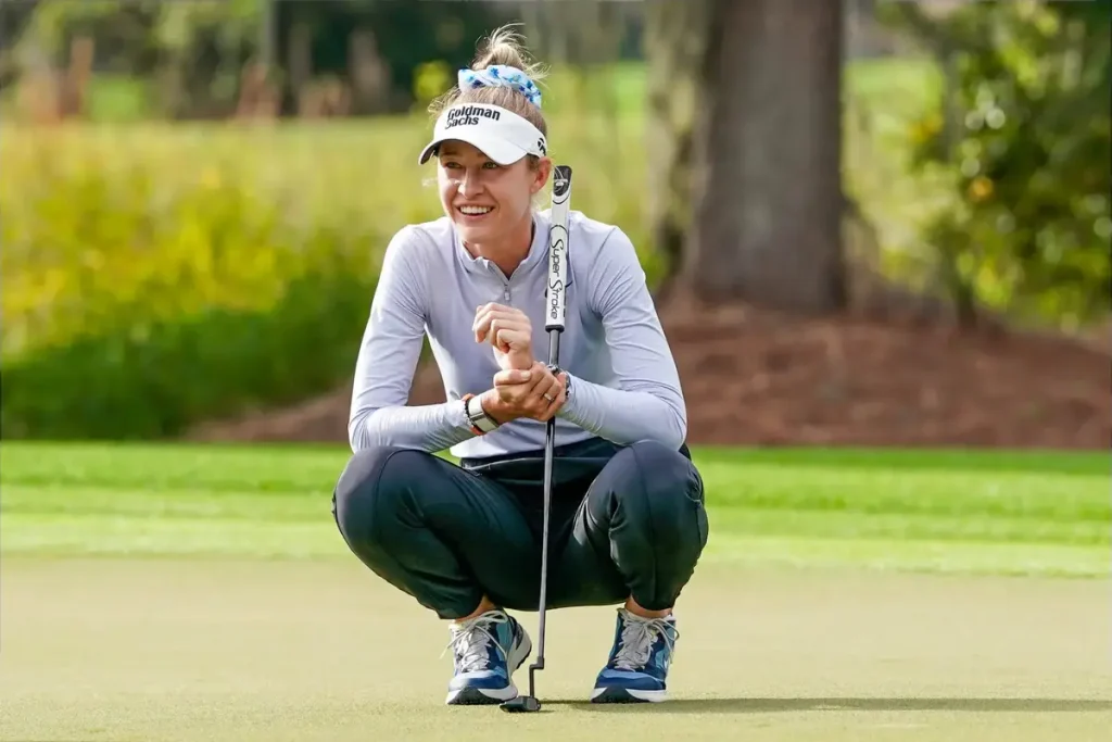 Nelly Korda treina em casa com estilo enquanto falta ao HSBC Women’s World Championship