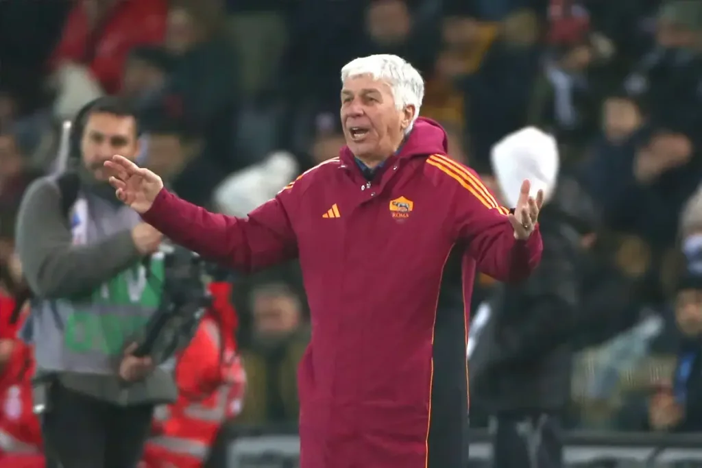 Gasperini explode contra jornalistas: “mudem” treinador da roma sem champions