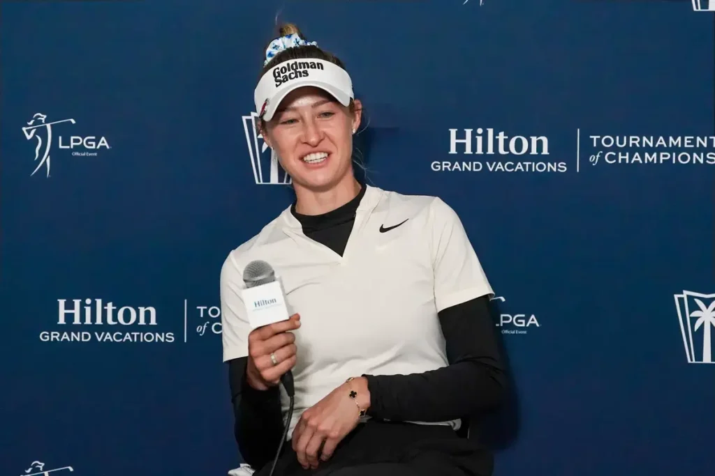 Nelly Korda confirms participation in two LPGA events in the USA.