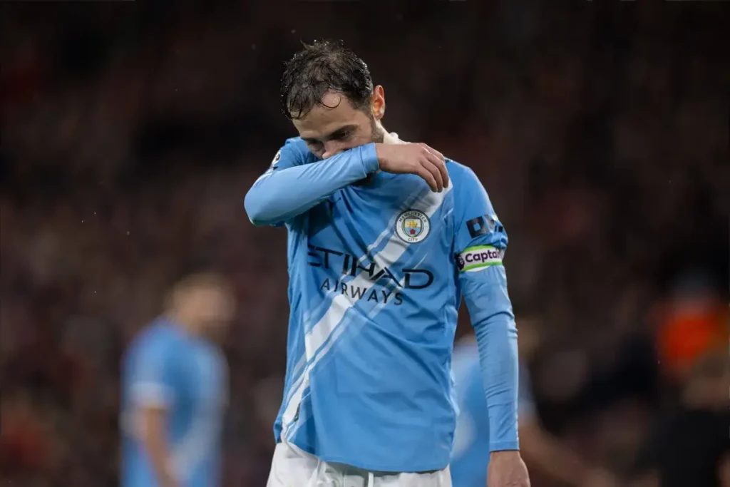 Bernardo Silva sob pressão: Futuro incerto no Manchester City