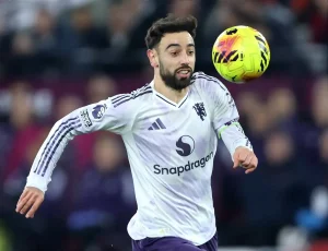 “Bruno Fernandes stays in Manchester while Champions League giants give up.”