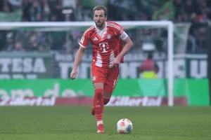 Kane brilha com dois golos e garante vitória do Bayern sobre o Werder Bremen