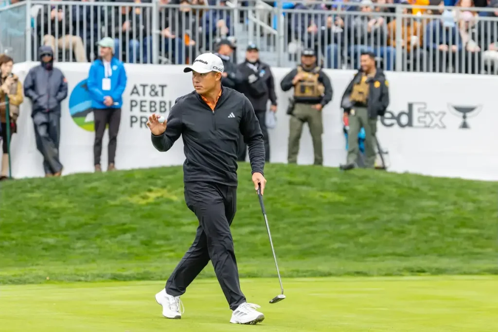 Collin Morikawa breaks his victory drought at the AT&T Pebble Beach Pro-Am.