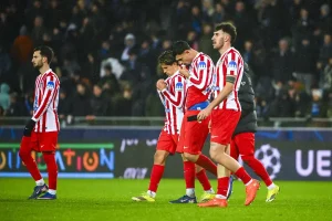 Atlético Madrid arranca empate emocionante em Bruges