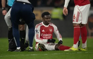 Saka critica exibição do Arsenal após empate frustrante com o Wolves