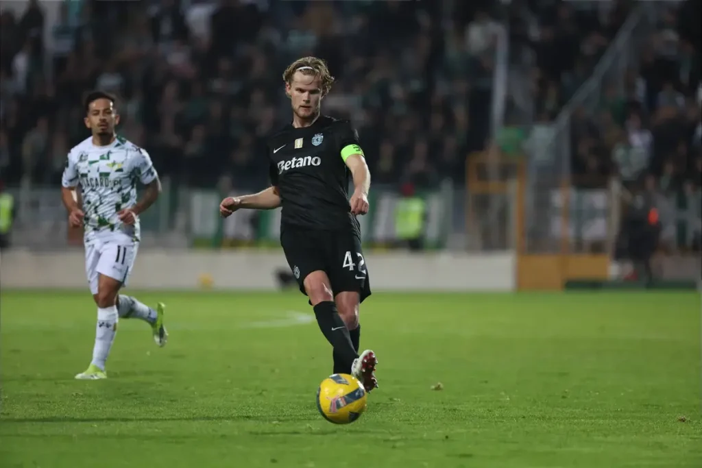 Hjulmand mantém-se firme como o capitão do Sporting em todas as batalhas
