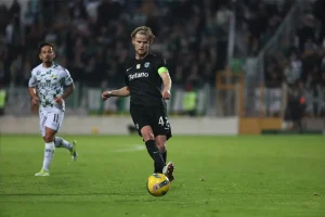 Hjulmand mantém-se firme como o capitão do Sporting em todas as batalhas