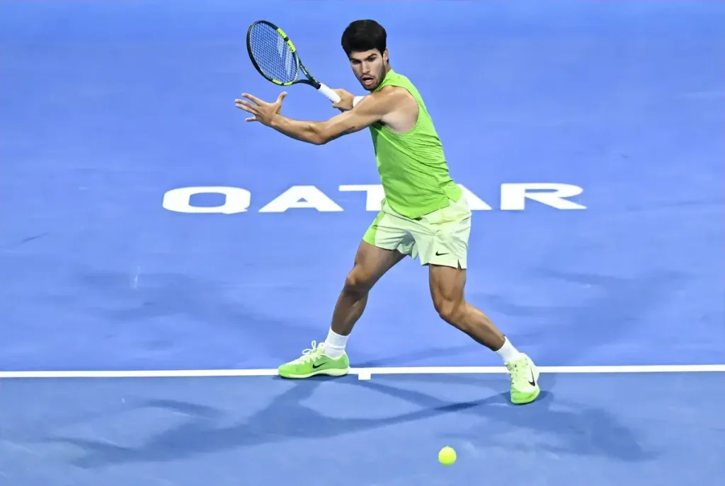 “Carlos Alcaraz extends his lead in the ATP ranking as new talents rise.”