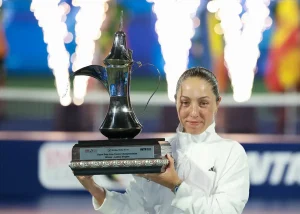 Jessica Pegula aproxima-se do número 1 dos EUA após triunfo em Dubai