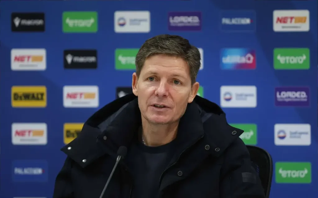 Oliver Glasner faz confissão surpreendente sobre o Crystal Palace