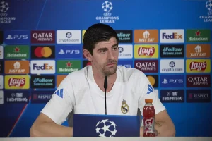 Vinicius Junior and the controversy: Courtois defends celebration after goal against Benfica.