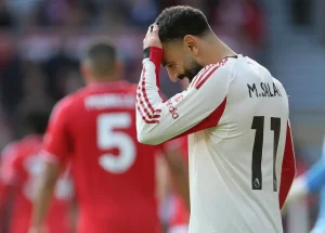 “Mohamed Salah in search of breaking his goal drought in his career with Liverpool.”