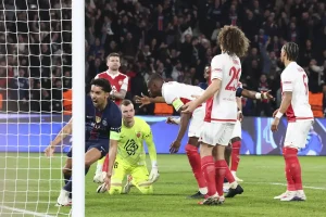 Real Madrid and Atalanta advance in the Champions League, while Juventus and Monaco are eliminated.