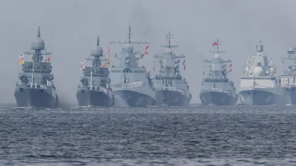 Russia threatens to send navy to protect vessels from ‘Western piracy’