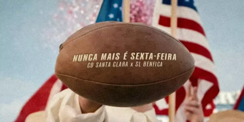 Benfica surpreende ao promover jogo do Santa Clara com imagem de Bad Bunny
