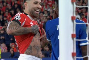Otamendi envolve-se em nova polémica com Vini jr. e exibe tatuagem especial