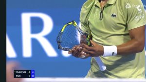 VIDEO – Arthur Fils destróI raquete após desafio brutal na final do Qatar open