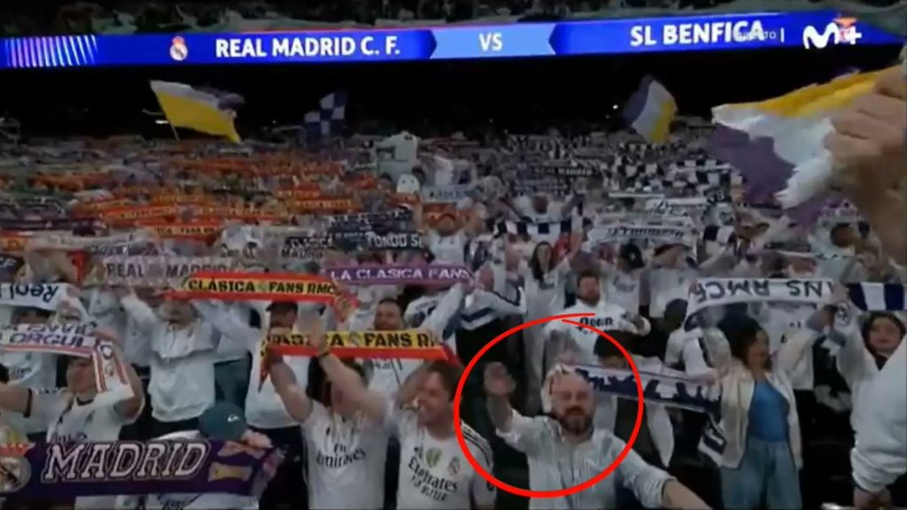 VIDEO – Real Madrid condena adepto por alegada saudação nazi