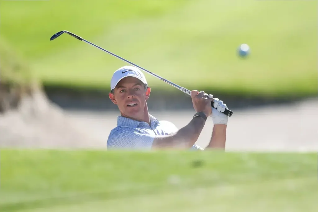 Rory McIlroy intensifies training to defend his title at the Masters in Augusta.