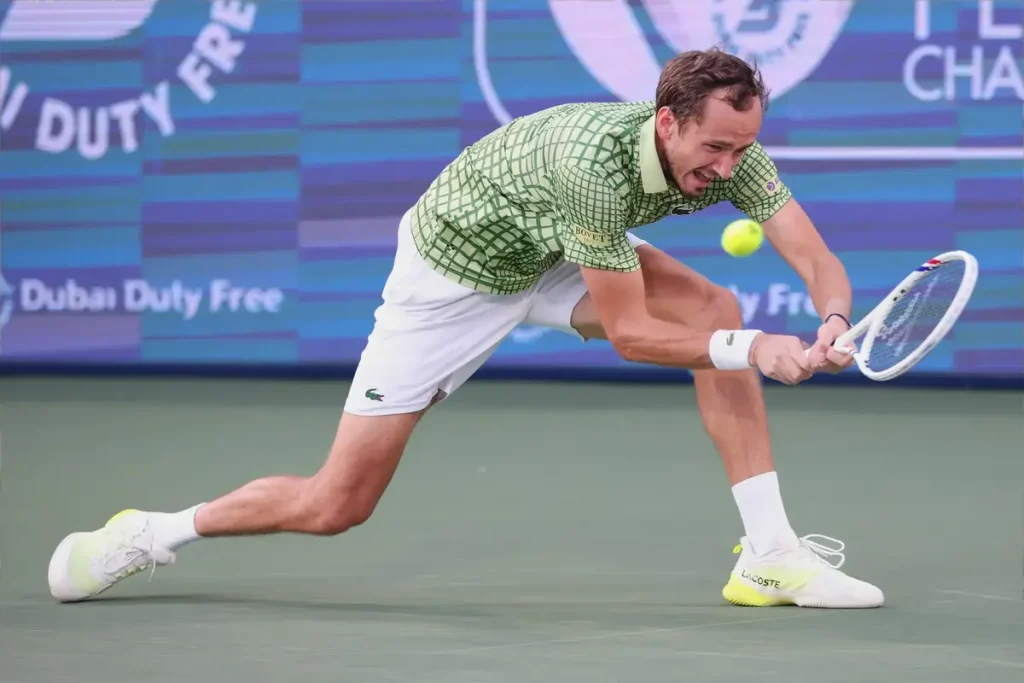 “Daniil Medvedev reveals unexpected situation in Dubai due to conflict.”
