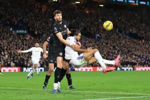 Calvert-Lewin reflects on positive lessons after defeat to Manchester City.