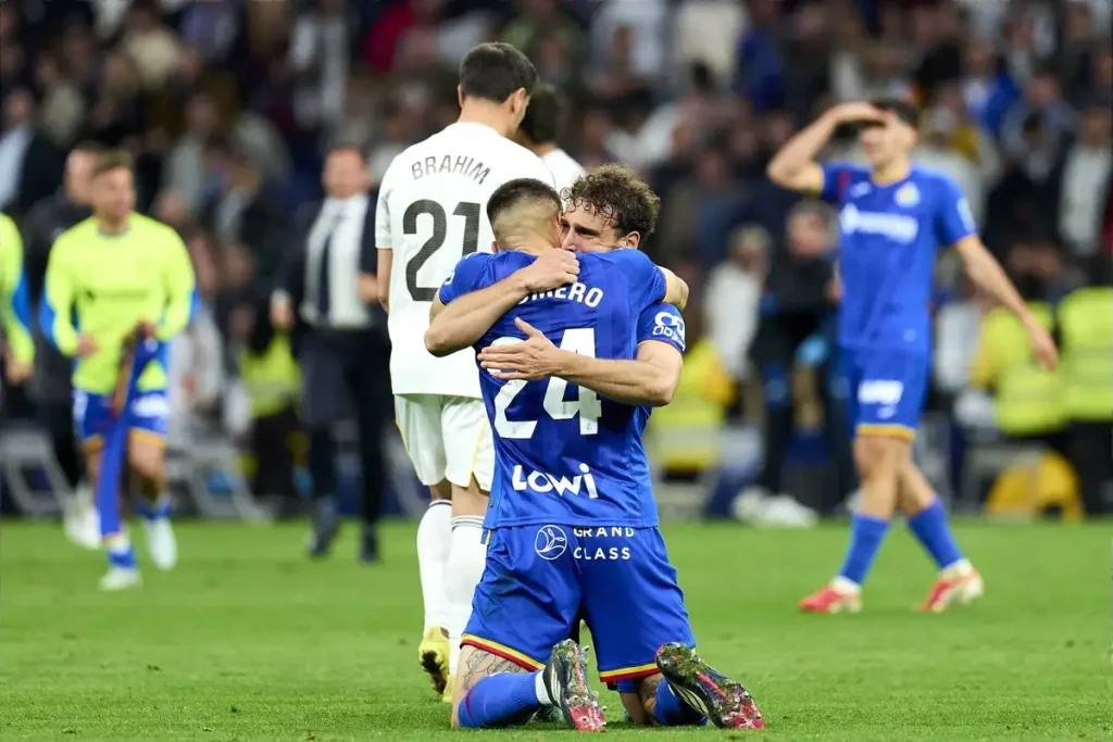 Real Madrid em apuros após golo surpreendente do Getafe