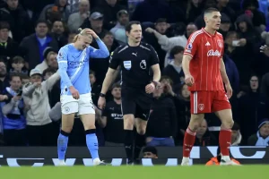 “Manchester City sees title aspirations affected by Nottingham Forest’s draw.”
