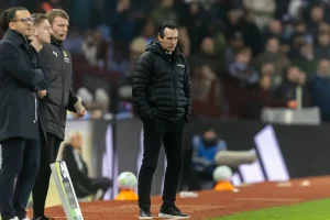 Emery calls for calm after Aston Villa’s heavy defeat against Chelsea.