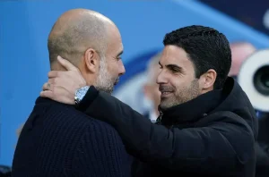Pep Guardiola and Mikel Arteta: The decisive battle in the Carabao Cup final.