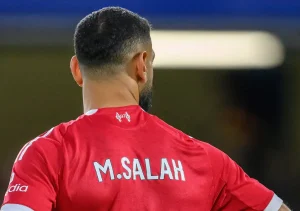“Mo Salah provokes Mark Goldbridge after brilliant goal against Galatasaray.”