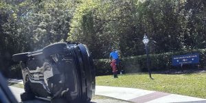 VIDEO – Tiger Woods suffers new car accident in dramatic rollover.