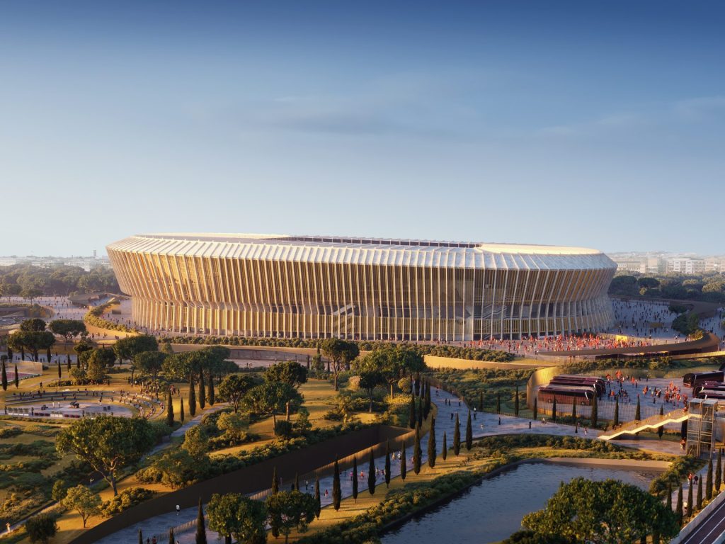 Roma celebra aprovação do novo estádio com 60 mil lugares: Um dia histórico