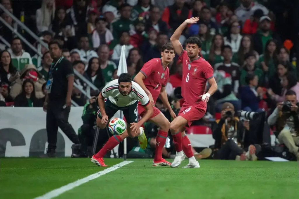 Fans of Mexico boo the national team after goalless draw with Portugal.
