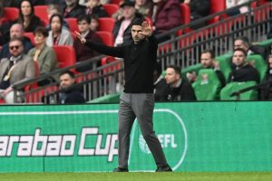 Arteta acknowledges failure in ball possession in Arsenal’s defeat in the cup final.