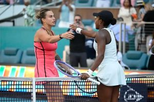Aryna Sabalenka e Coco Gauff protagonizam drama intenso em miami