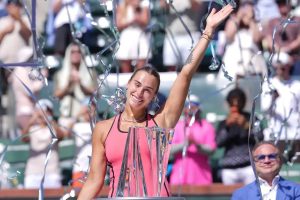 Aryna Sabalenka revela planos de festa sem culpa após vitória em Indian wells