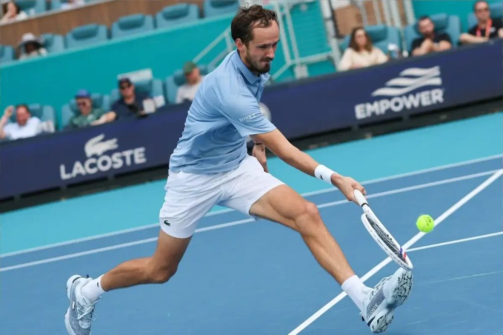 Daniil Medvedev criticizes conditions in Miami: “court slower than in Indian Wells.”