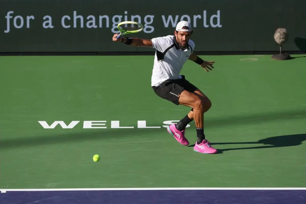 Doenças virais ameaçam Indian wells após confissão de Matteo Berrettini