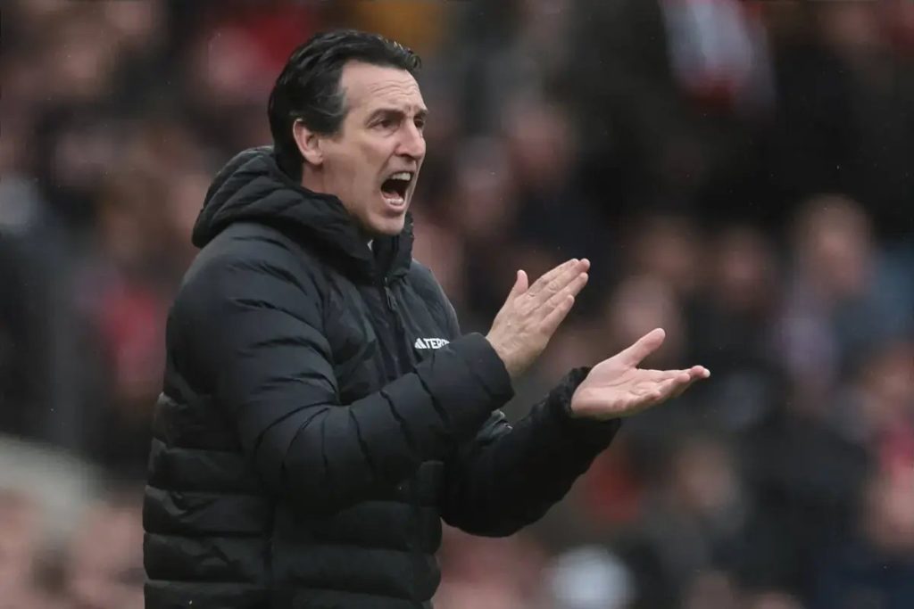 Emery admite que o Manchester United está em melhor momento que o Aston Villa