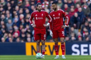 Gakpo admite que o Liverpool enfrenta dificuldades após derrota com o Brighton