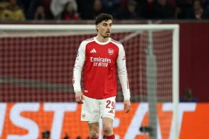 “Havertz scores a penalty in the last minute and saves a draw for Arsenal in Leverkusen.”
