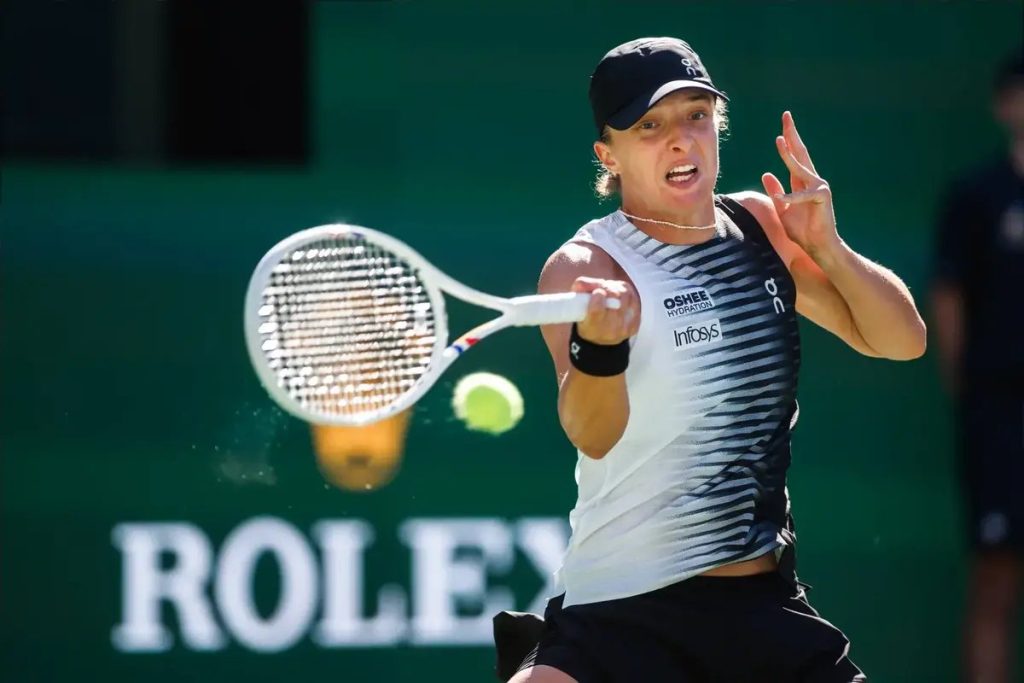 Iga Swiatek plans revenge against Sakkari and talks about her connection with Ruud.