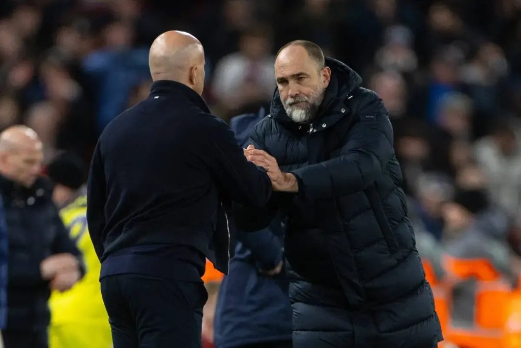 Igor Tudor expresses emotions after earning his first point with Tottenham.