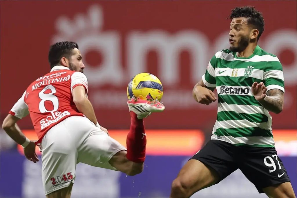 João Moutinho protagoniza momento viral em Braga-Sporting