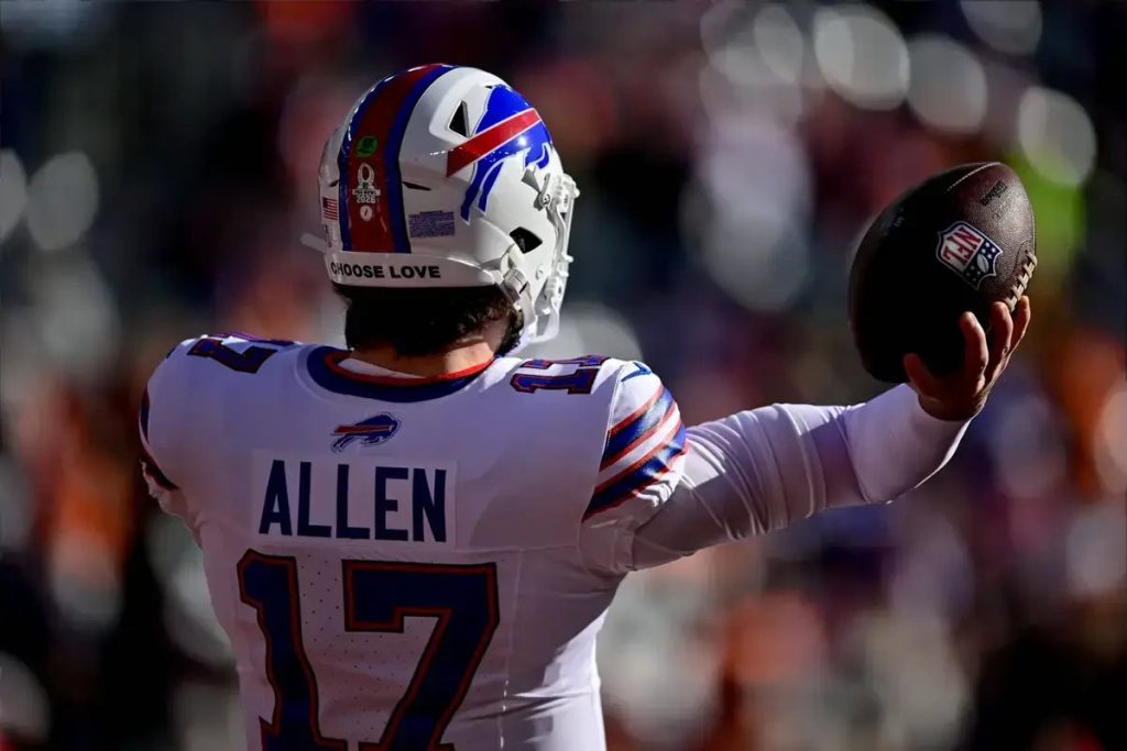 Josh Allen recovered and ready for the upcoming season.